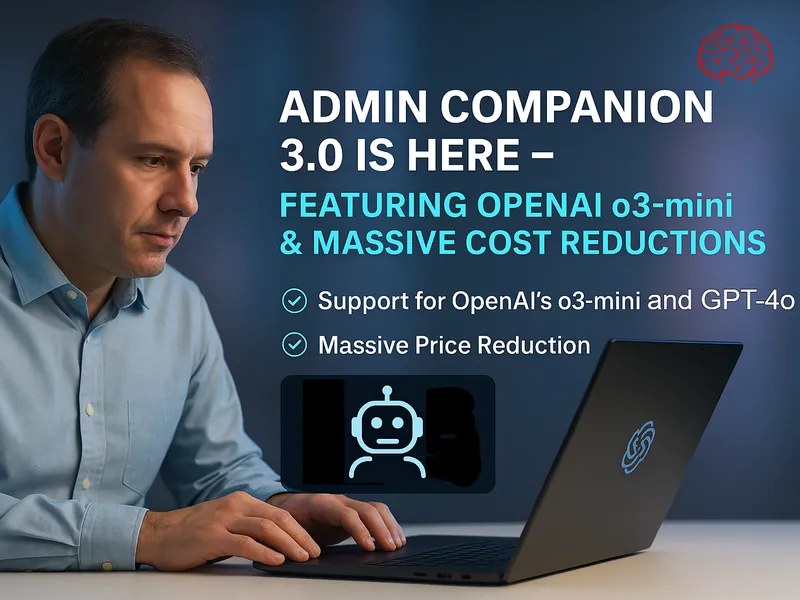 Admin Companion 3.0 Announcement