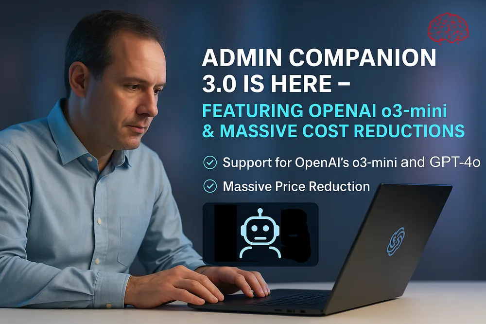 Admin Companion 3.0 Announcement