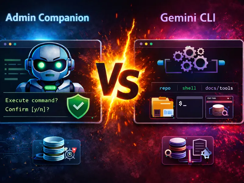 Admin Companion vs. Gemini CLI
