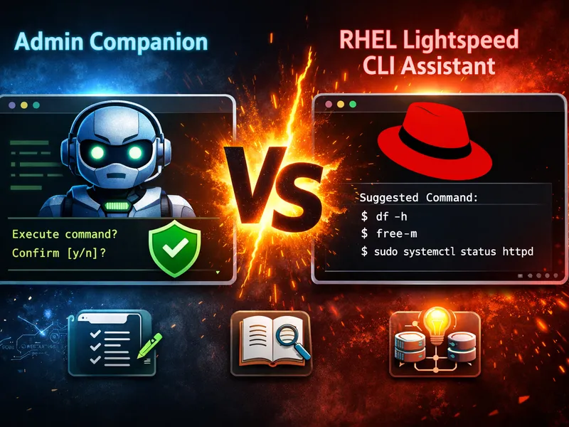 Admin Companion vs. RHEL Lightspeed CLA